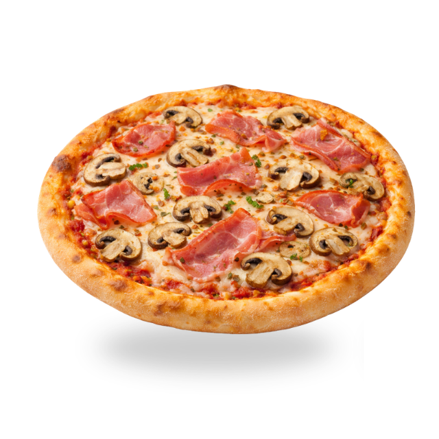 Pizza Prosciutto e Funghi