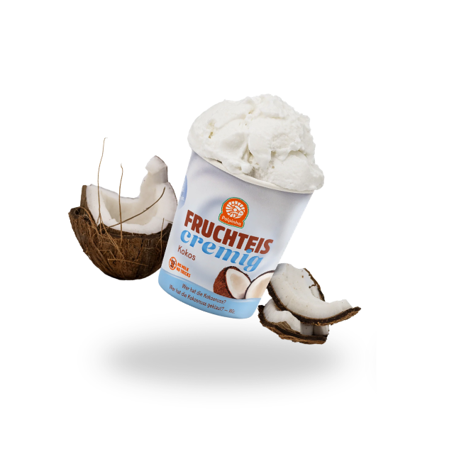 Kokosnuss Eis